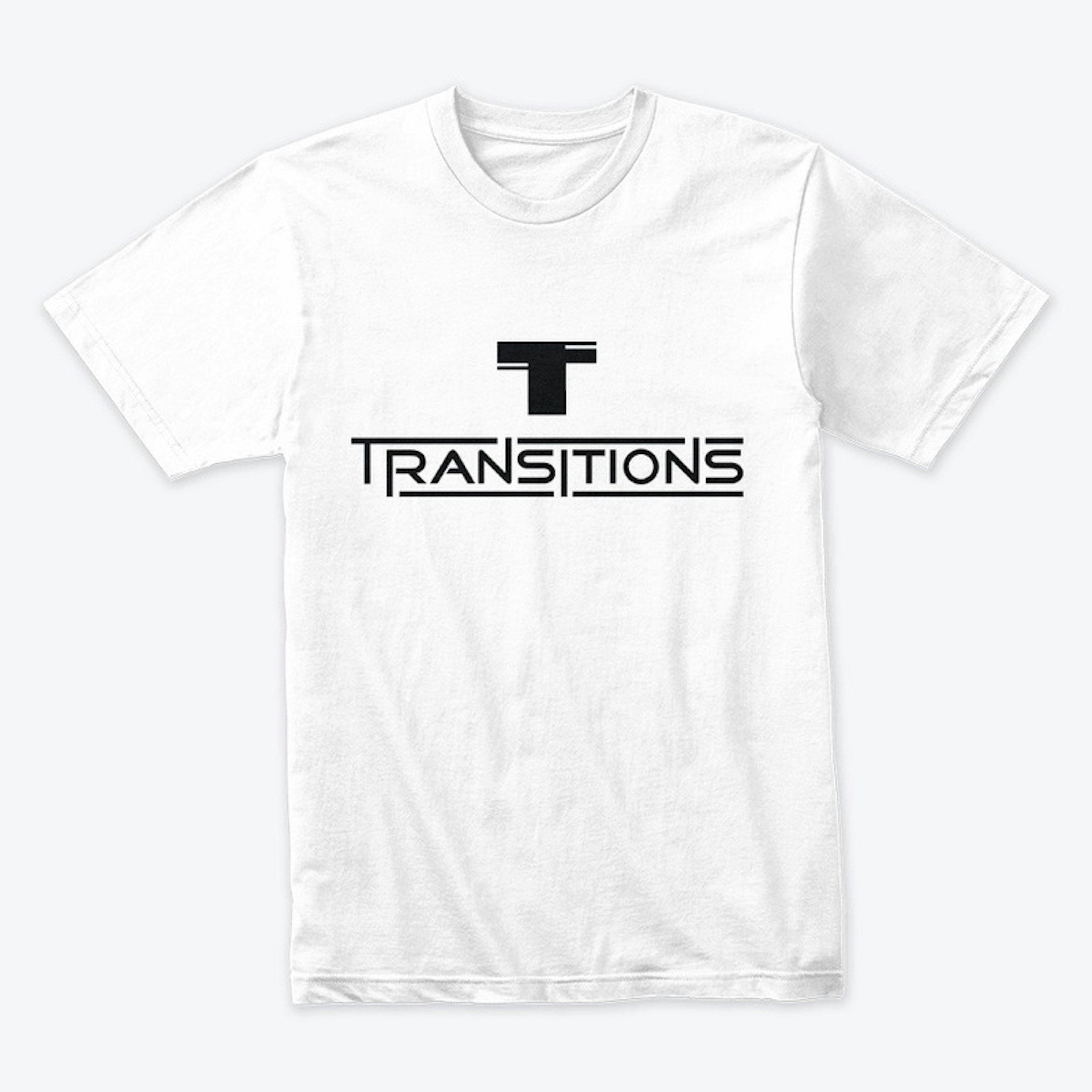 Transitions Mens T-shirts (Black Logo)