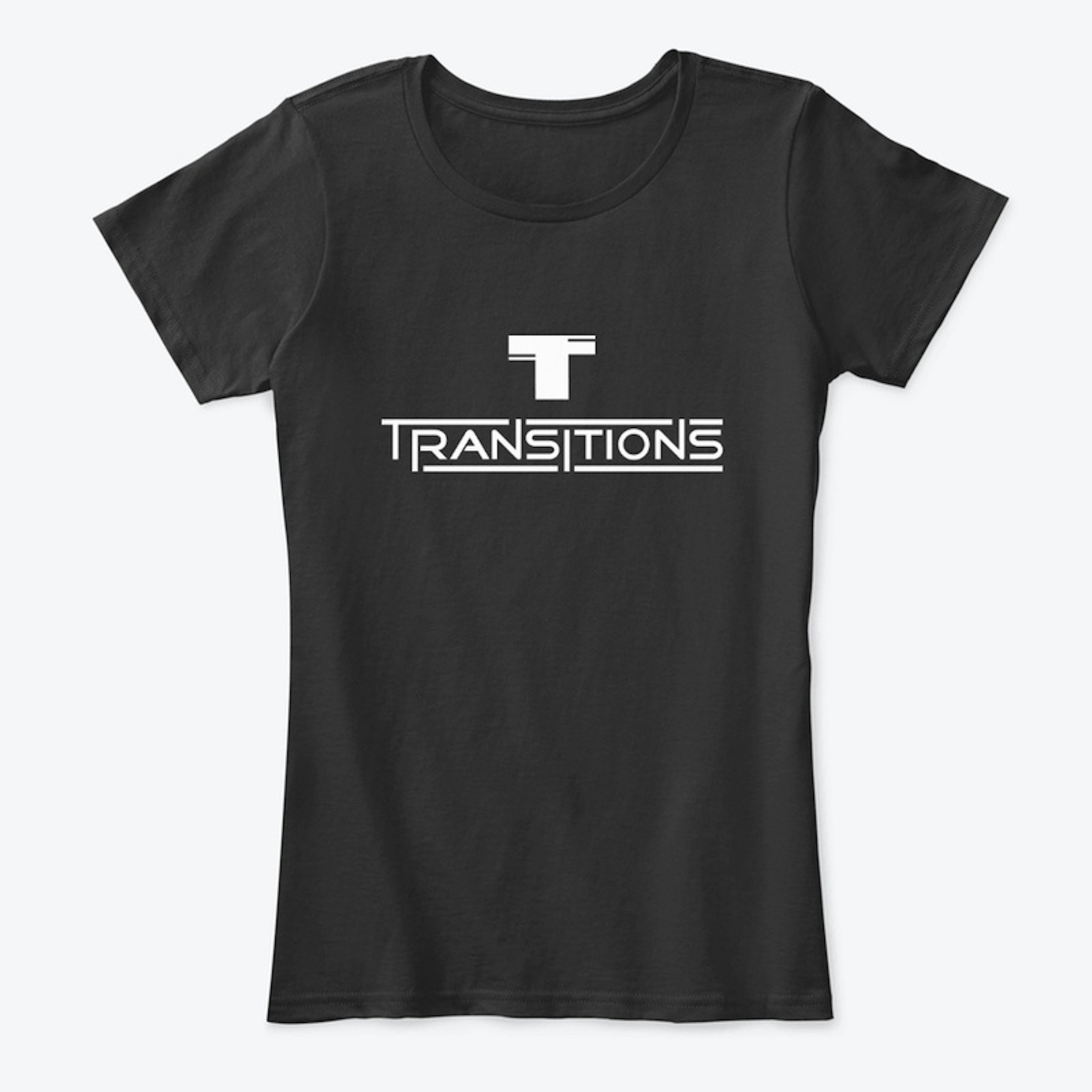 Transitions Womens T-shirts (White Logo)