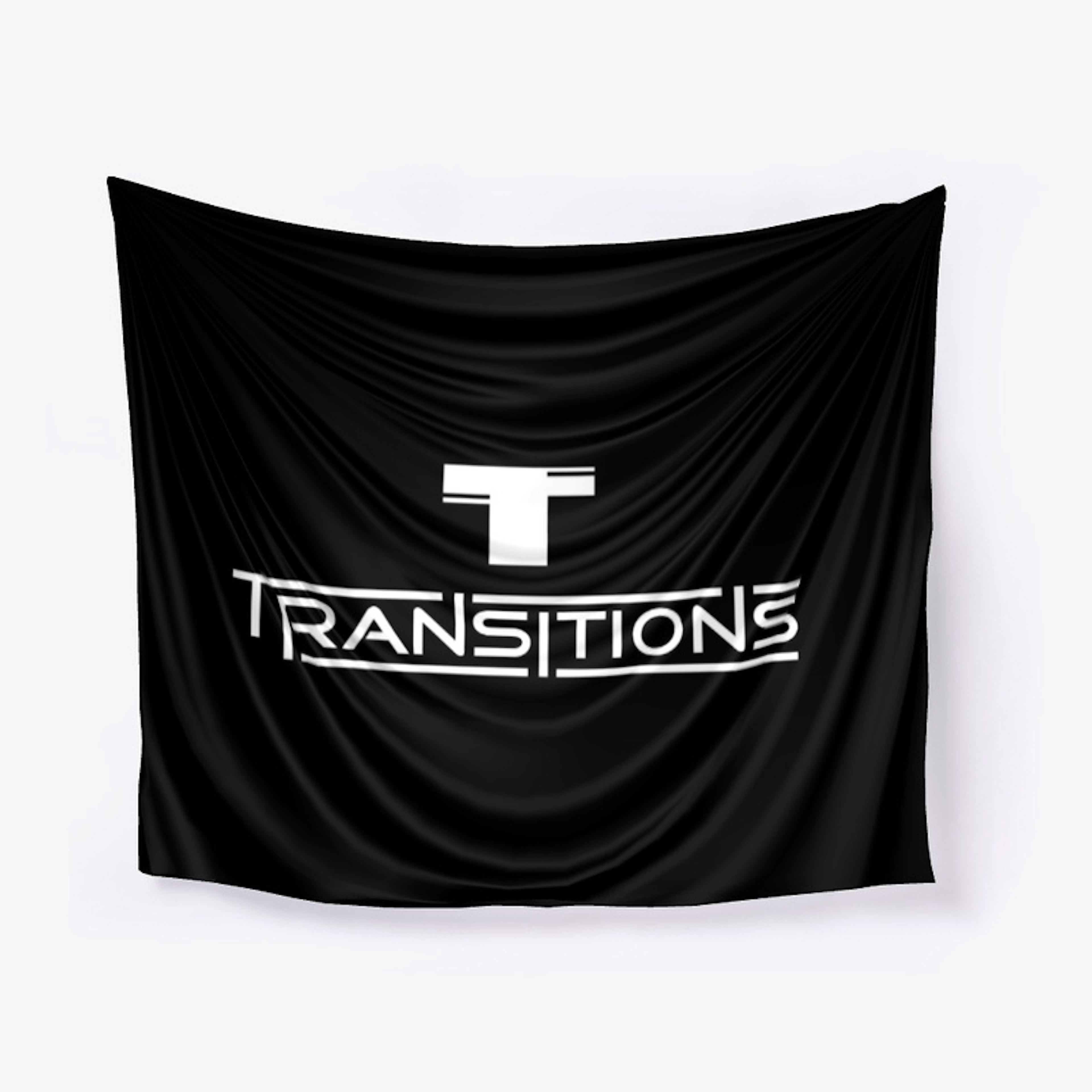 Transitions White Logo Apparel
